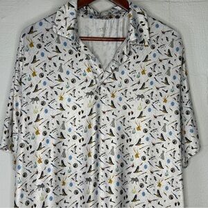 1764 Signature Performance Polo Golf Shirt Men's Large Hunting Print  Staci's Re